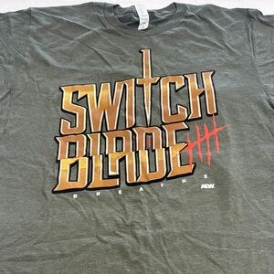 BN AEW Jay White Switchblade Graphic Men's T-Shirt - Green